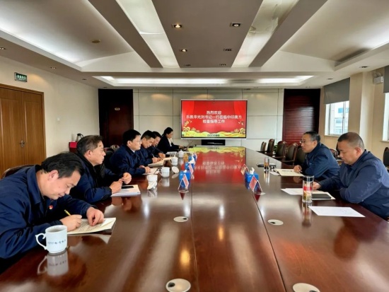 乐凯华光党委副书记刘保军莅临中印南方检查指导工作
